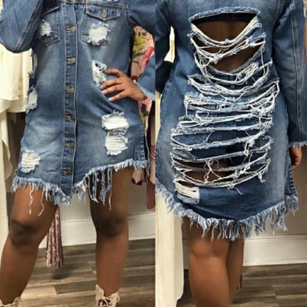 Jean skirt
